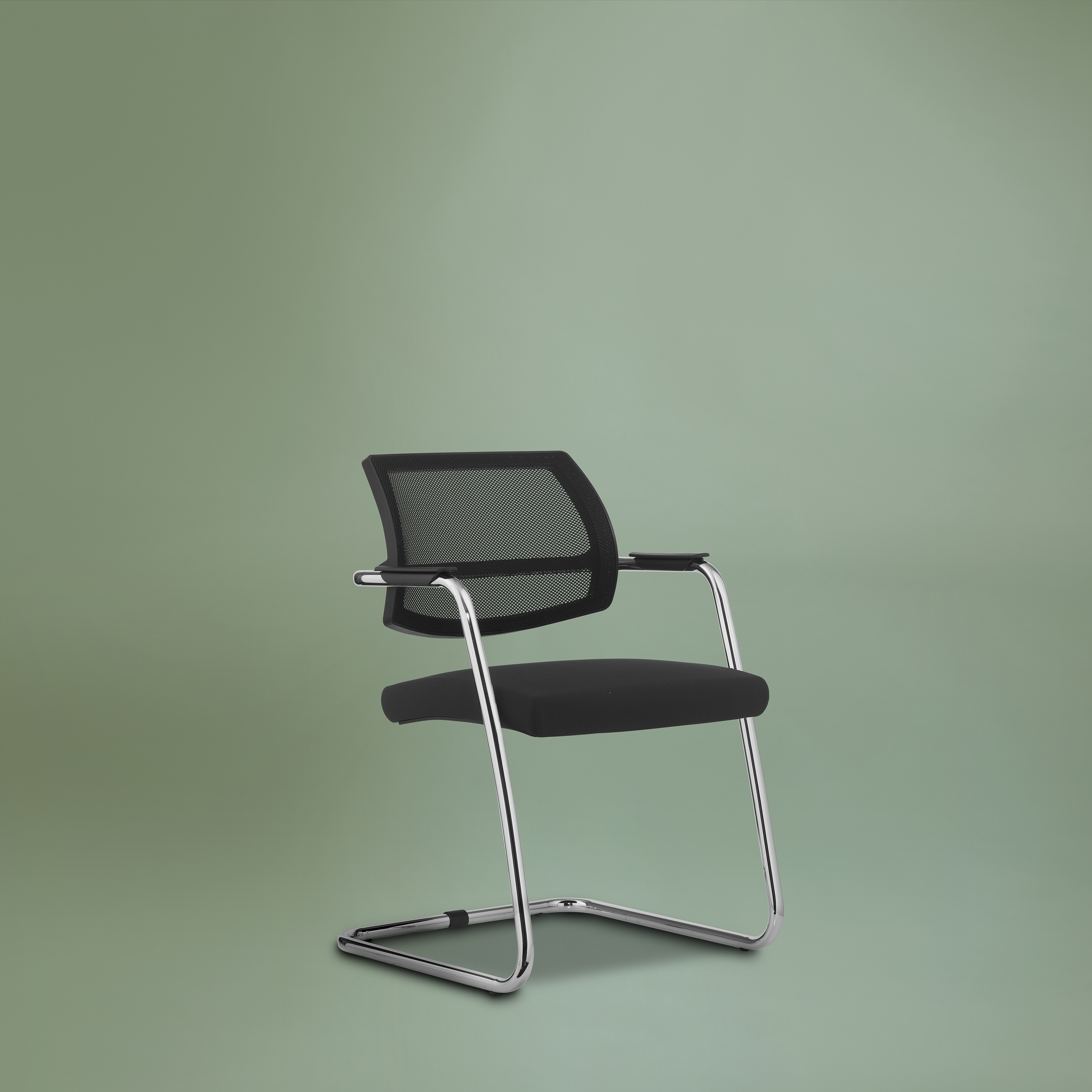 Кресло Unimesh Sled base visitor chair