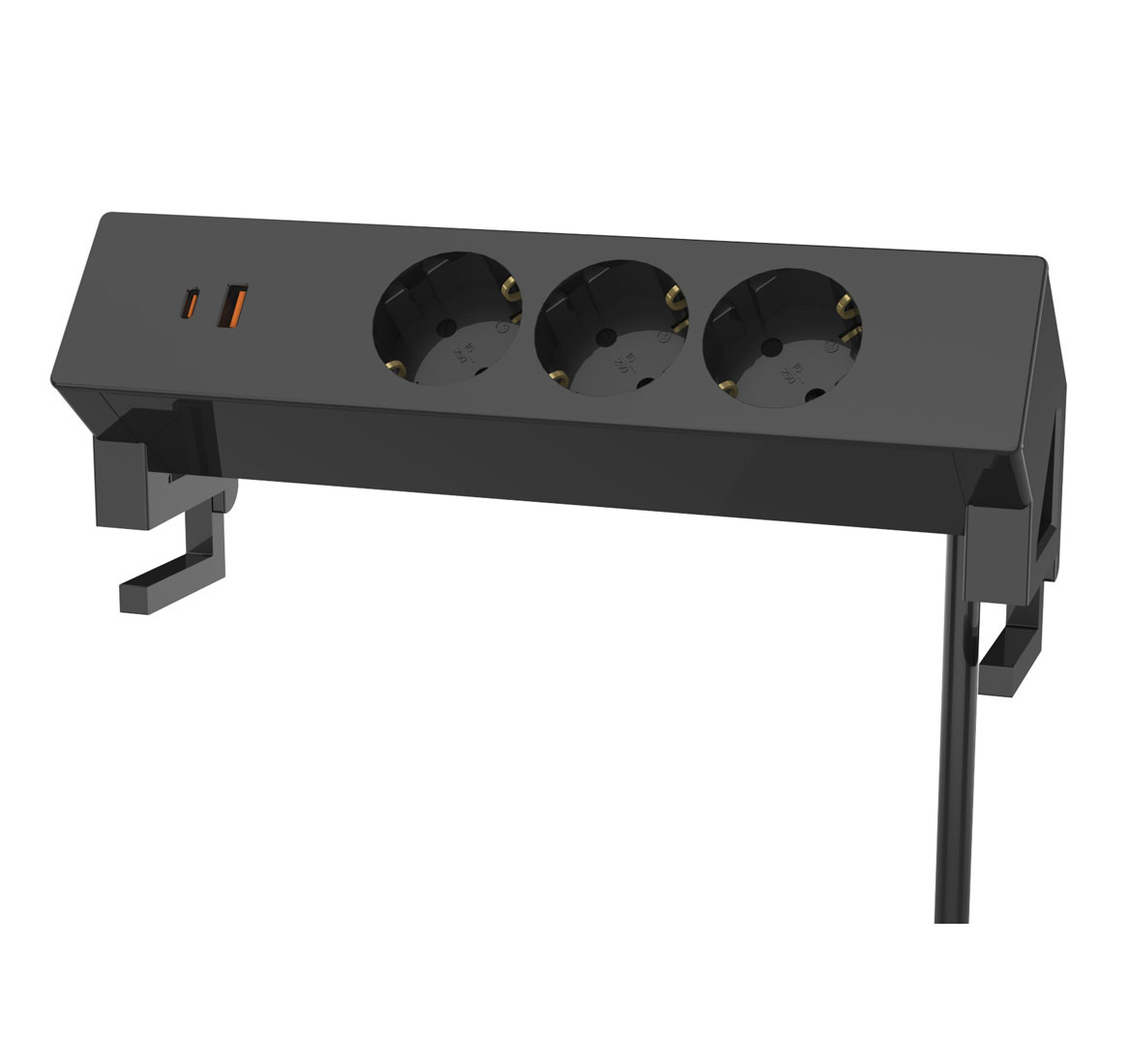 Skid Flex Solo Desk настол. блок розеток