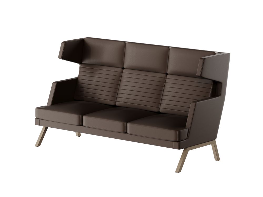 Aldo Диван трёхместный высокий ALD-03