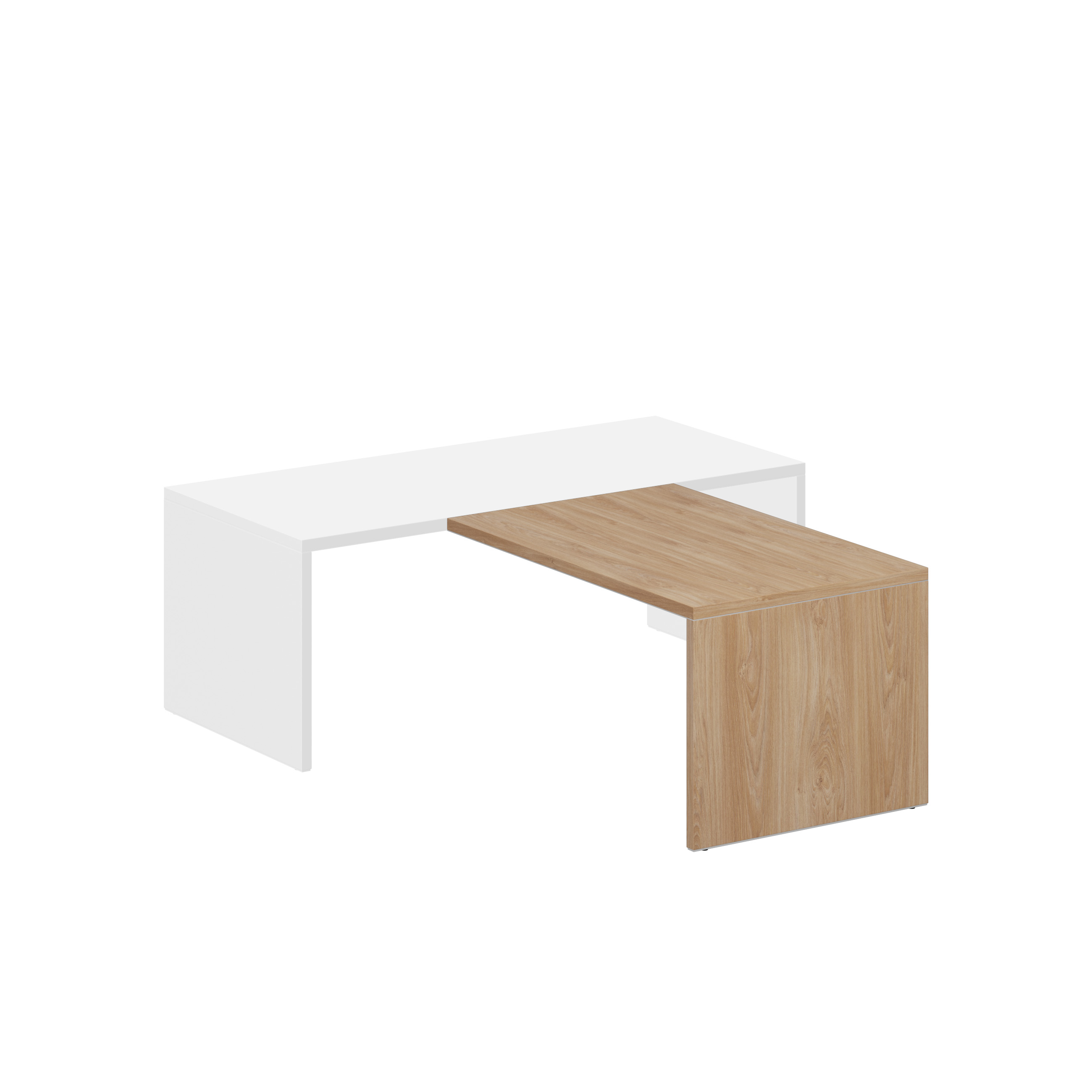 Стол приставной фронтальный (брифинг) 1400x900x750 OL-060-20-07.GN