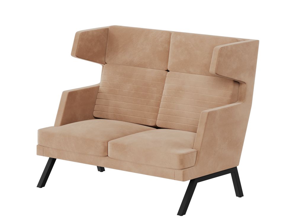 Aldo Диван двухместный высокий ALD-02