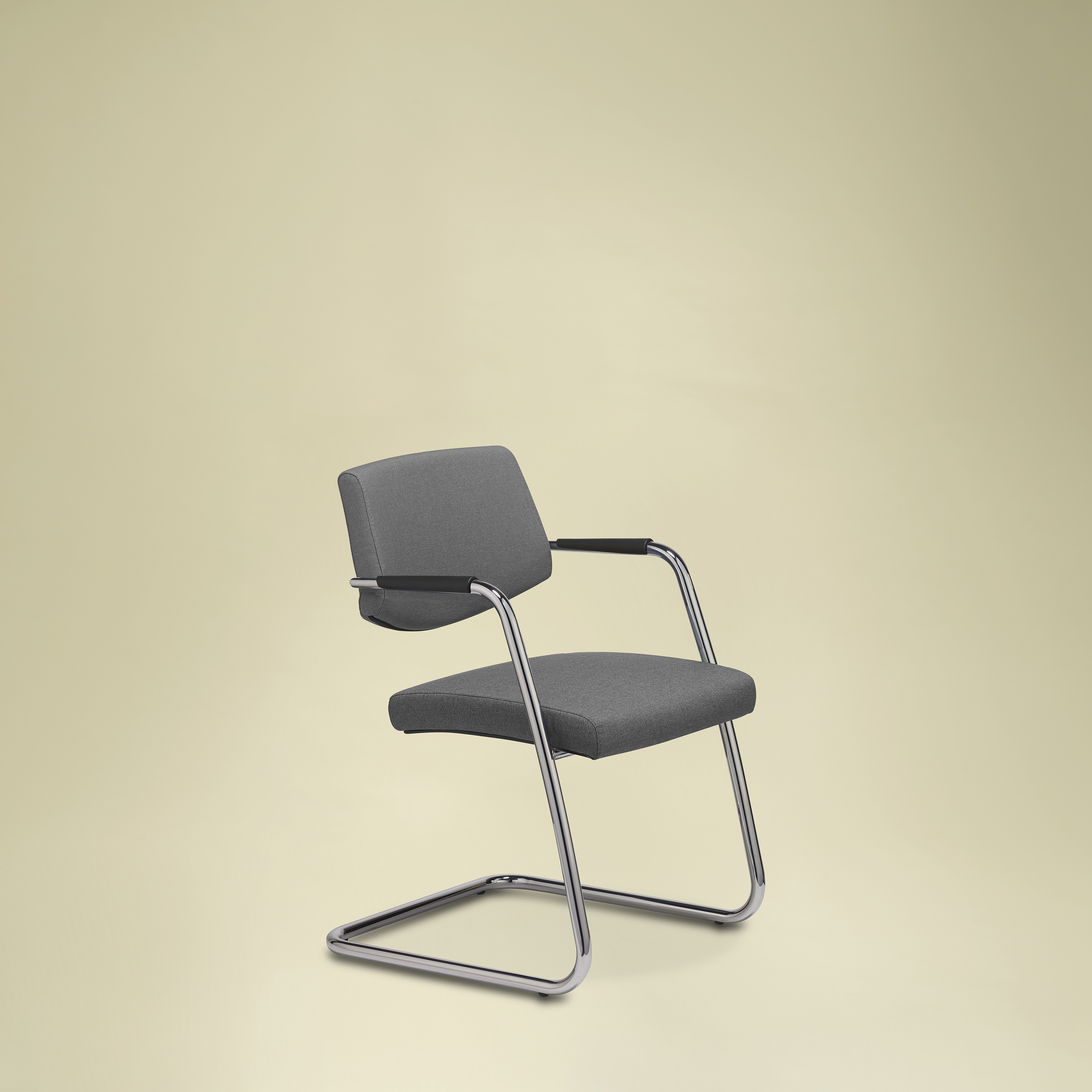 Стул Passe-partout Sled visitor structure medium back