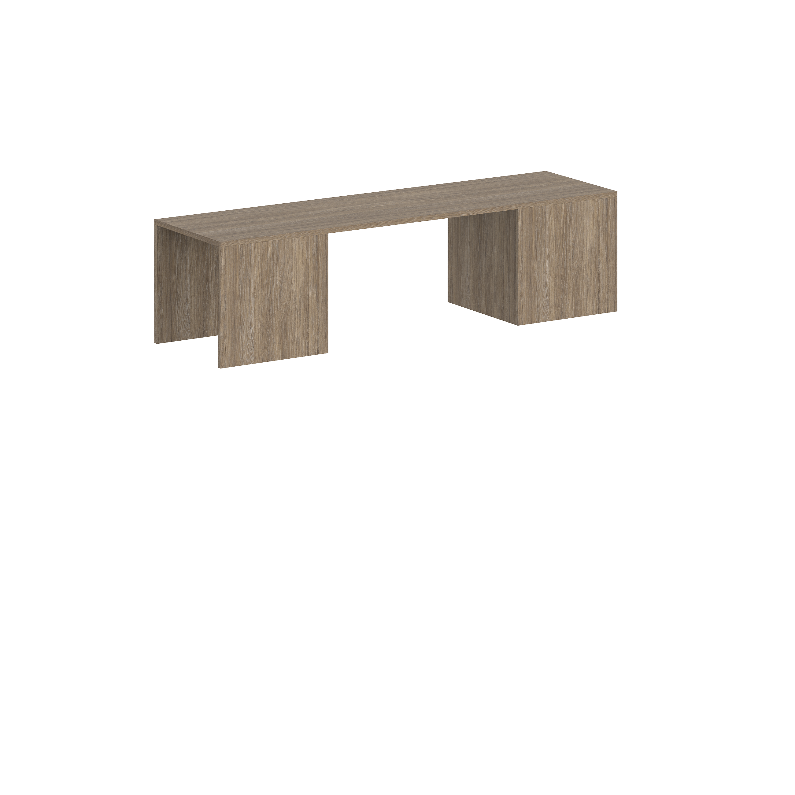 Надстройка на шкаф-купе низкий 1238х400х375 SG.721.OD