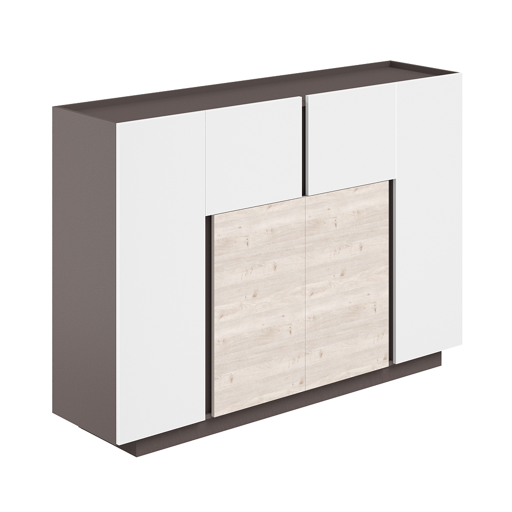 Шкаф хедлайнер 1800х450х1250 SR.301.WF.WH.DN