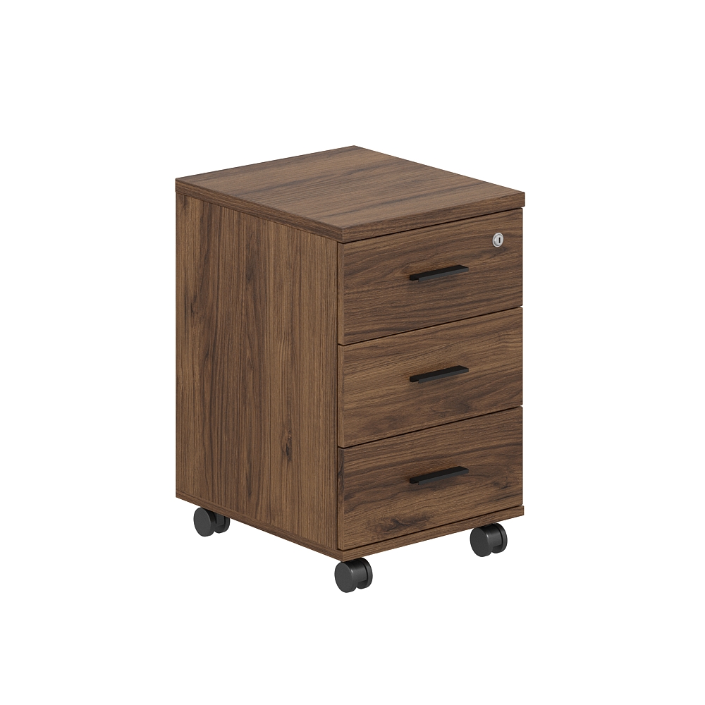 Тумба мобильная с 3 ящ. 404х460х619, с замком SG.611.DM.WH