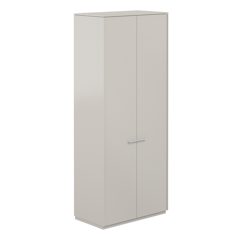 Шкаф высокий 2-х дв., обвязка GS, фасады GS NZ-0371.GS.GS