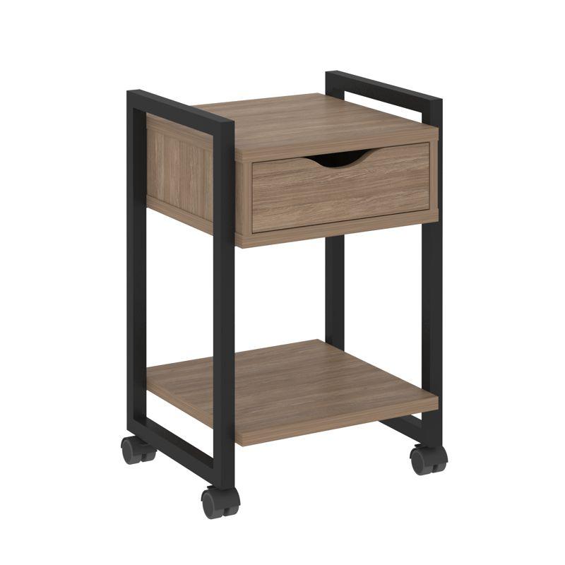 Loft Тумба на колесных опорах с ящ. и полкой VR.L-T1.K