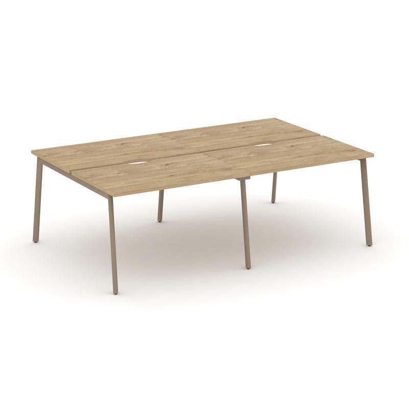 ЕСТЕТИКА / ESTETICA Рабочая станция 4 места ЕС / ES.D.РС / RS-4.2-ВП / VP 2360*1500*750