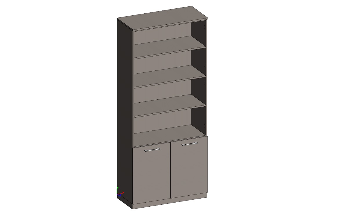 Стеллаж с малыми дверьми JNS939