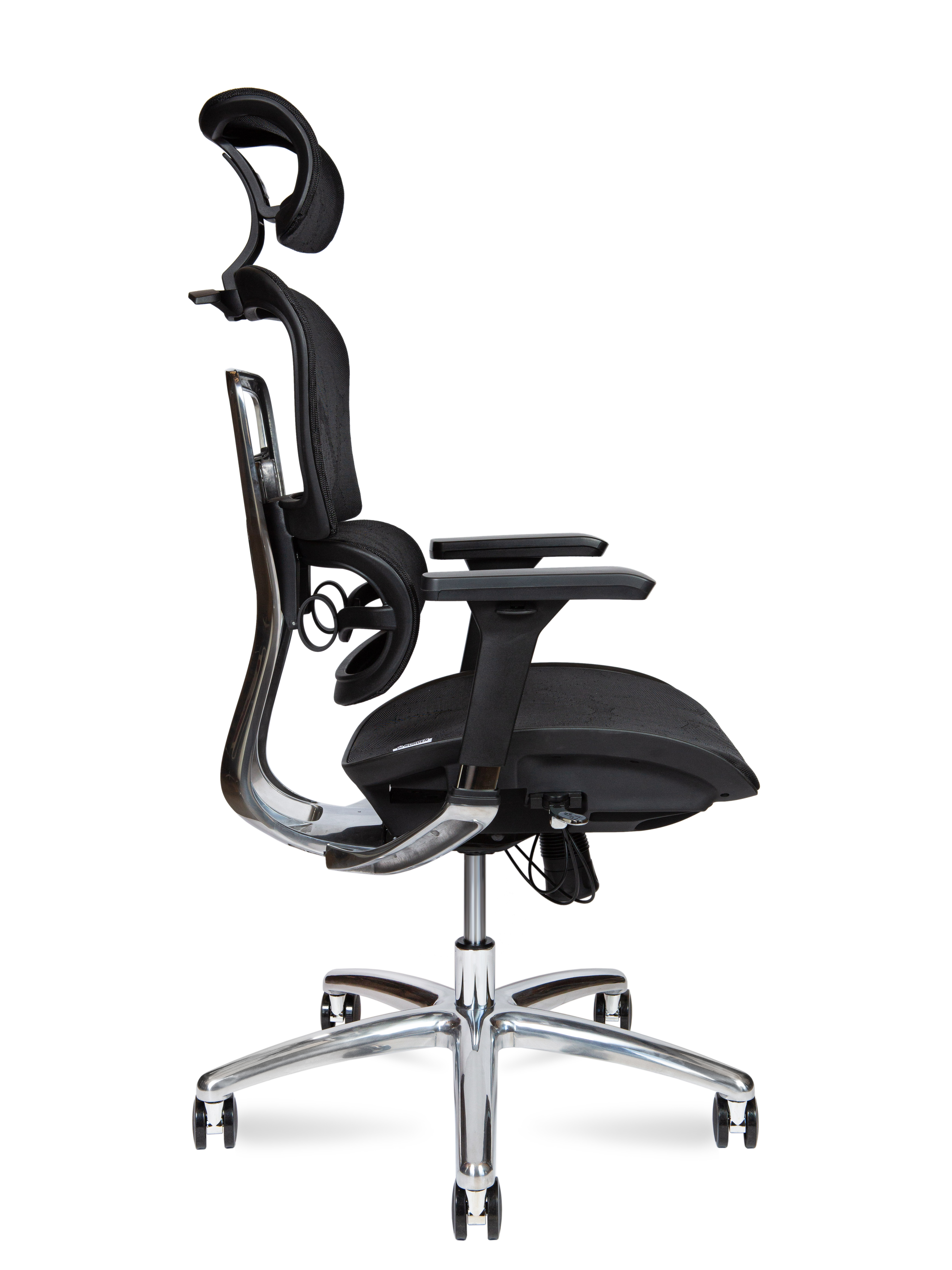 Кресла Крон алюминюм блэк / Kron aluminium black