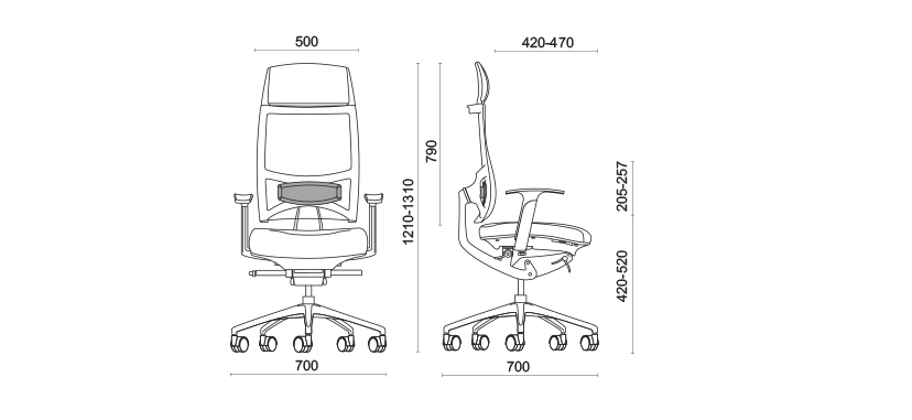 Кресло руководителя Spirit Air Executive