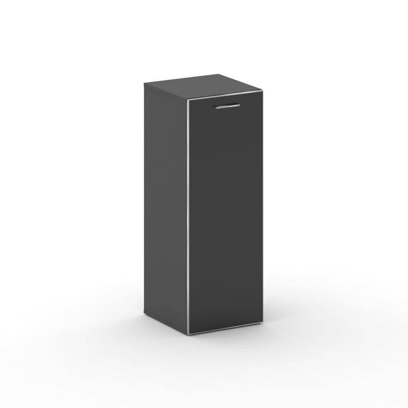 Fresco Шкаф узкий средний правый FR.SU-204 (R) Хром 450*460*1202