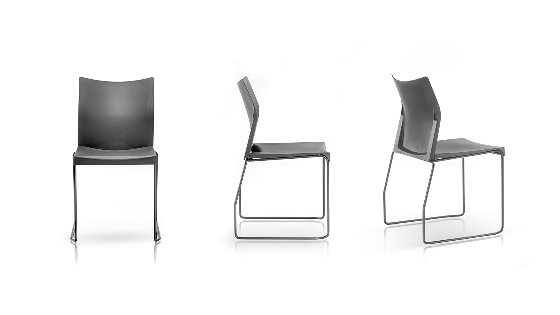 Стул Tommy без подлокотников на полозьях