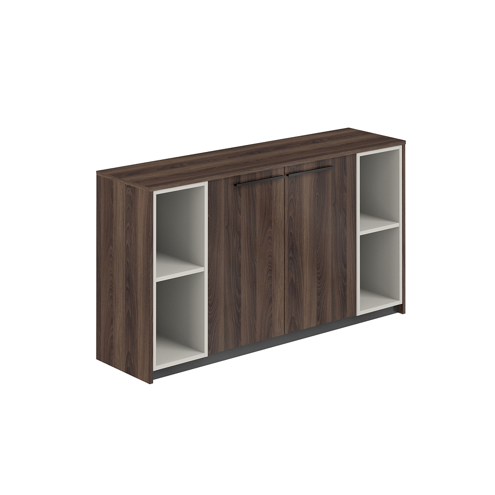 Шкаф низкий, с 2-мя стеллажами, 1540х410х842 RF.325.DA.DA.PG