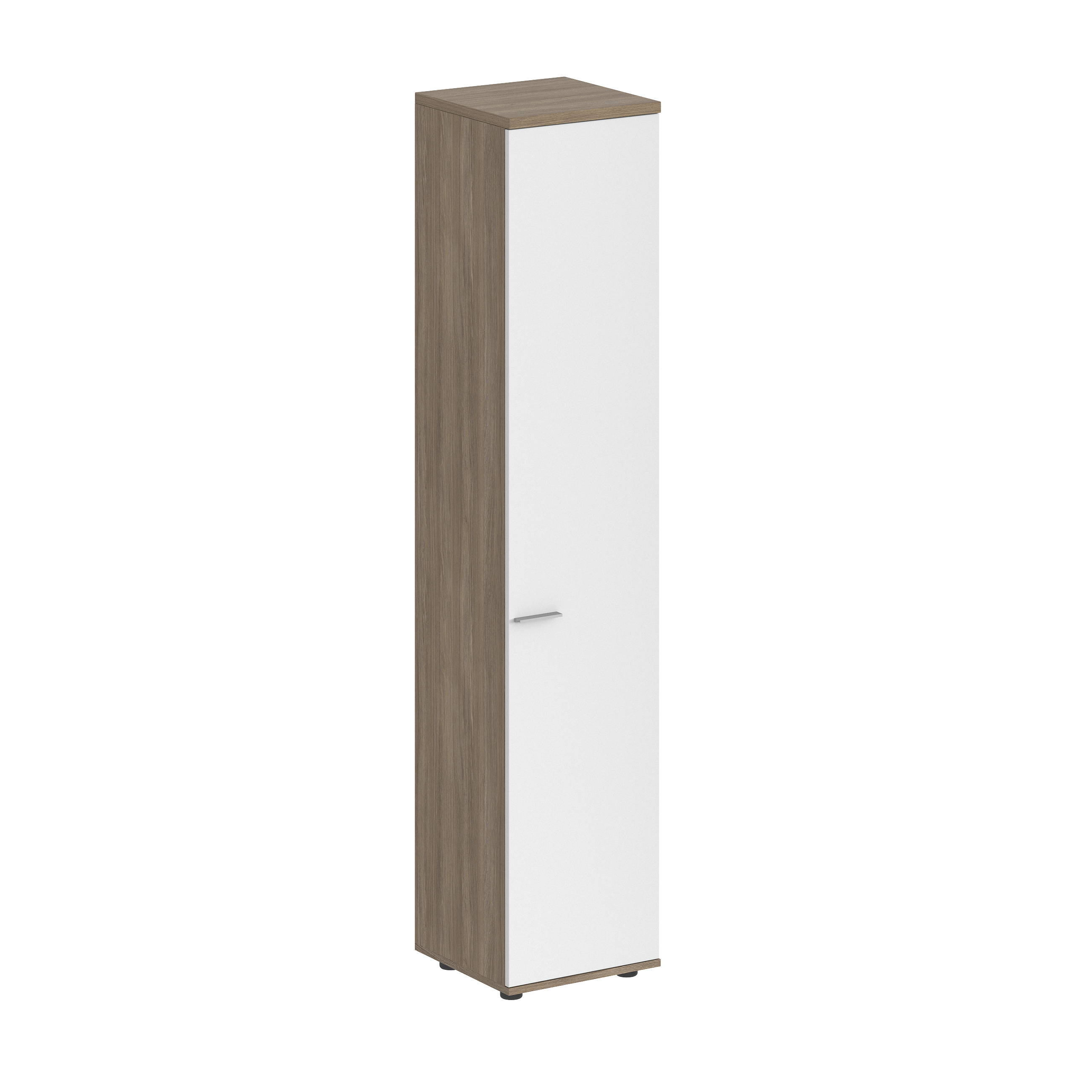 Шкаф высокий 400х400х1955, з.ст ЛДСП, правый SG.812.OD.WH.R