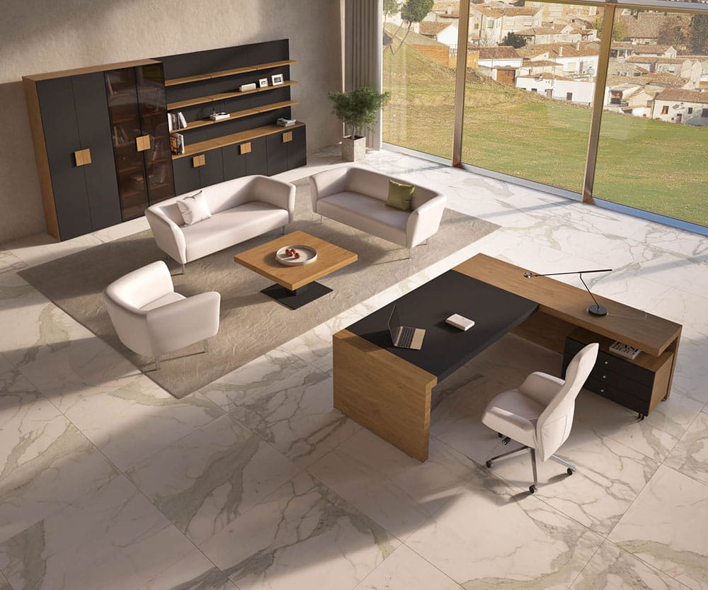 Тумба подкатная c 3-мя ящиками KYU DM 0,8 м