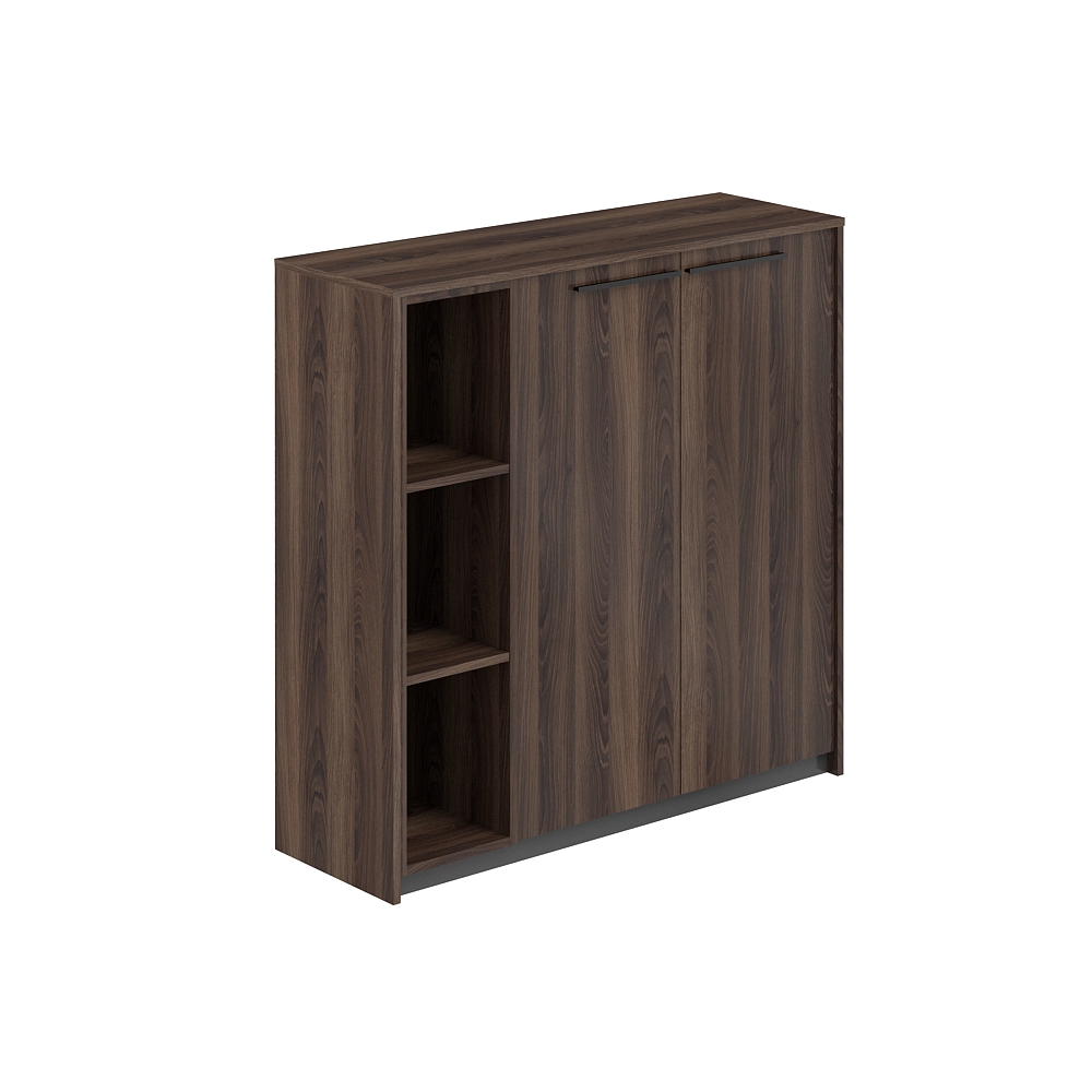 Шкаф средний со стеллажом, 1240х410х1226 RF.402.DA.DA.DA.L