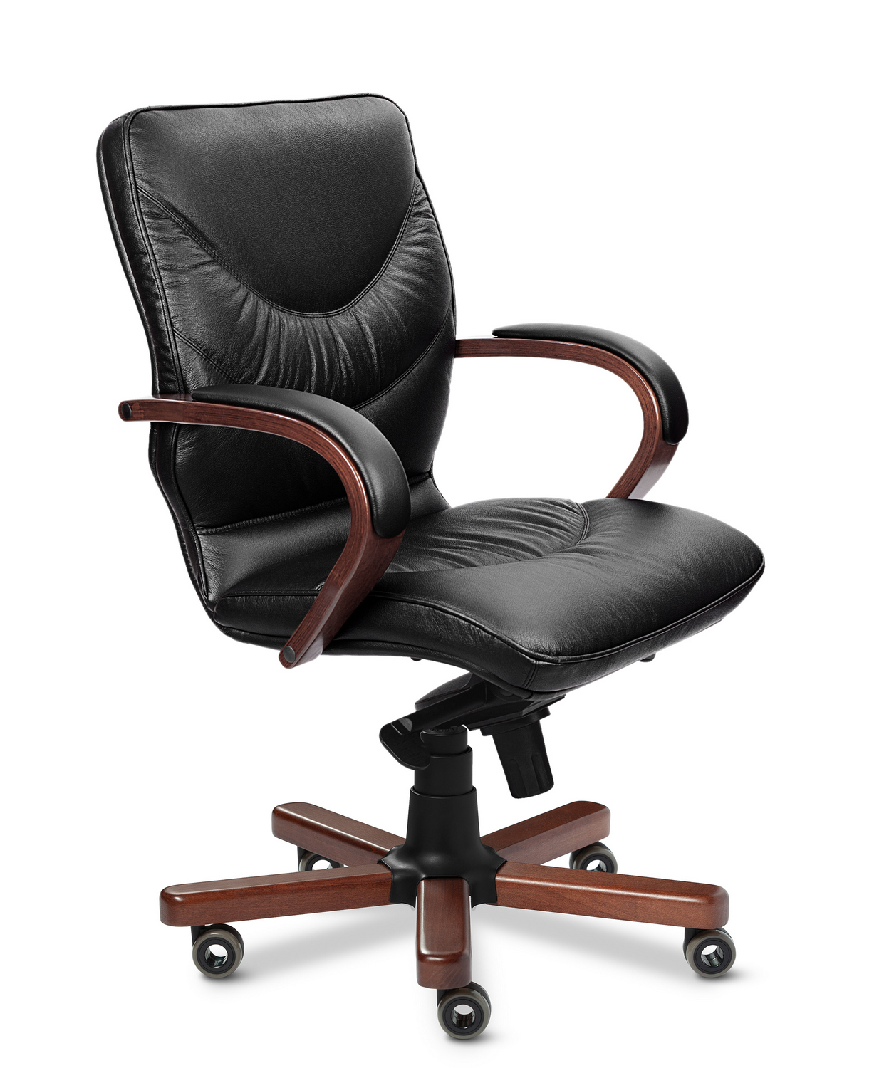 Кресло для руководителя Leeds Wood B