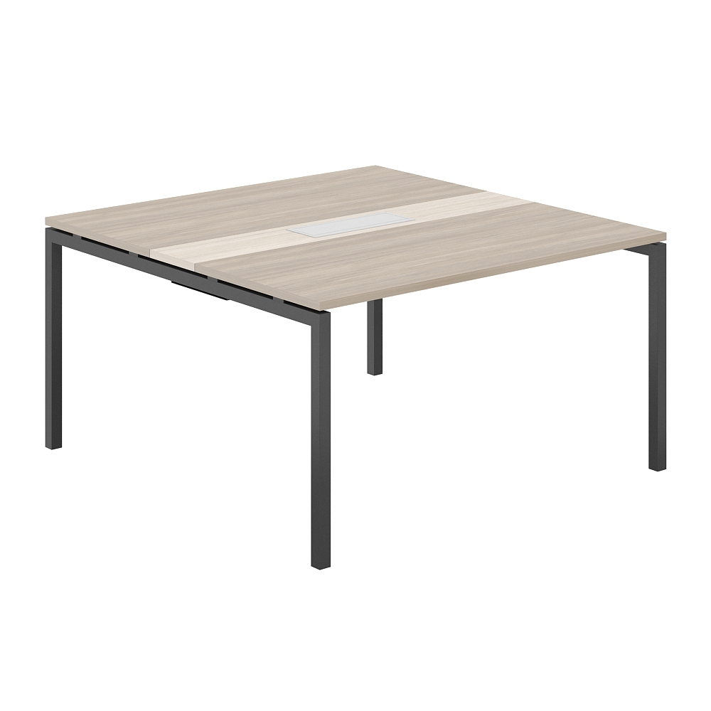 Стол переговорный комбинированный 1400х1438х750 МК40х40 SG.282.OL.44.AN.OL