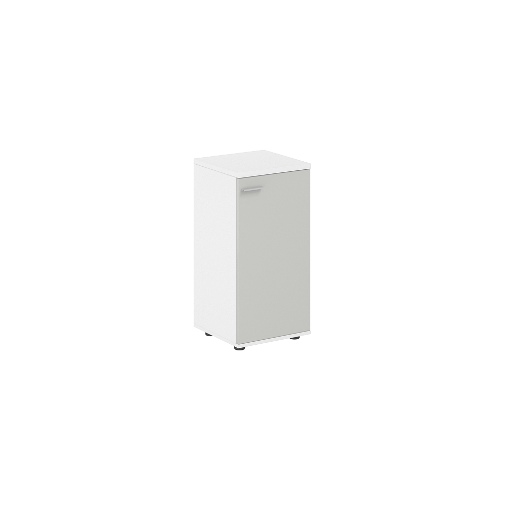 Шкаф низкий 400х400х825, 1 дв., з.ст HDF, правый SG.806.WH.SH.R