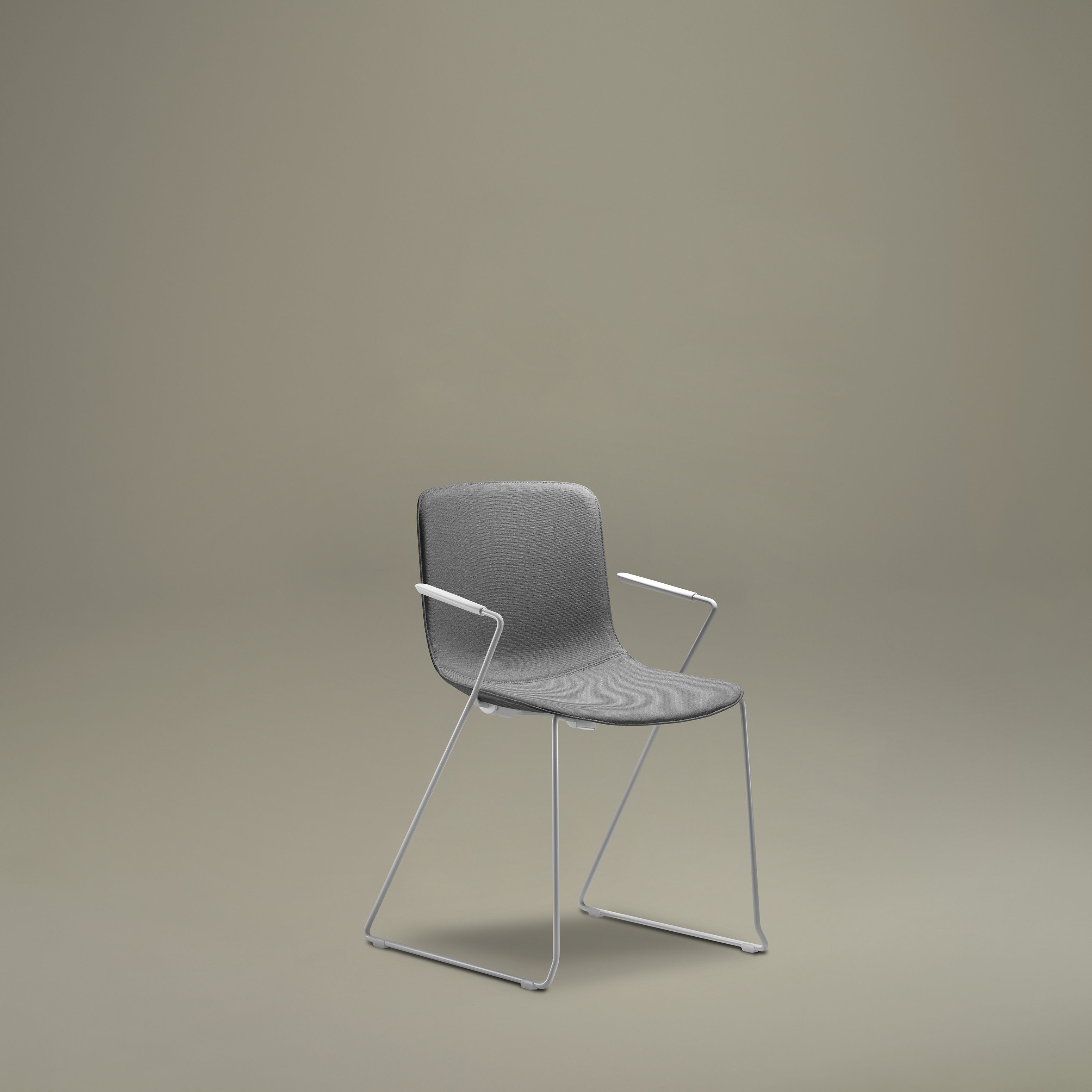 Стул Milos Elle Sled base with armrests