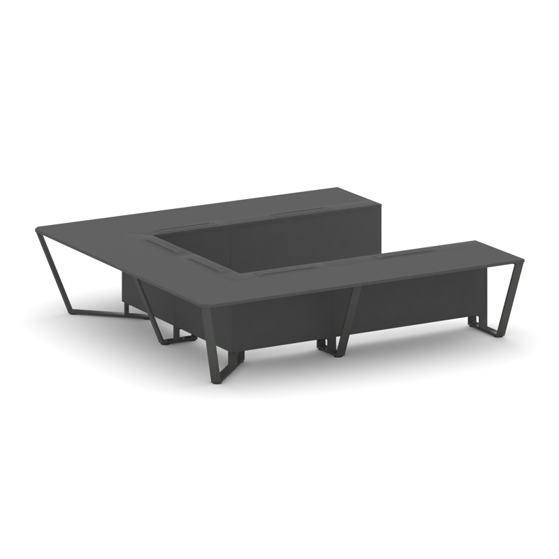 Steel Meet Стол переговорный П-образный KDK-PR.B.SP-11P