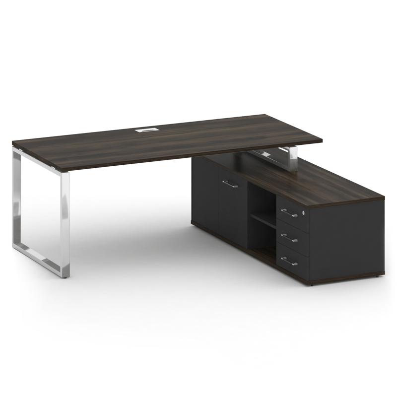 Shift Стол руководителя с опорной греденцией, правый SK.SRG-200 (R) 2000*1800*753