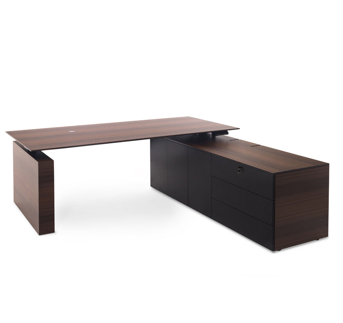 TESLA Стол письм. с тумбой DX