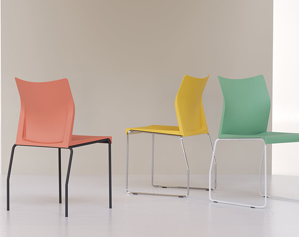 Стул Tommy без подлокотников на полозьях