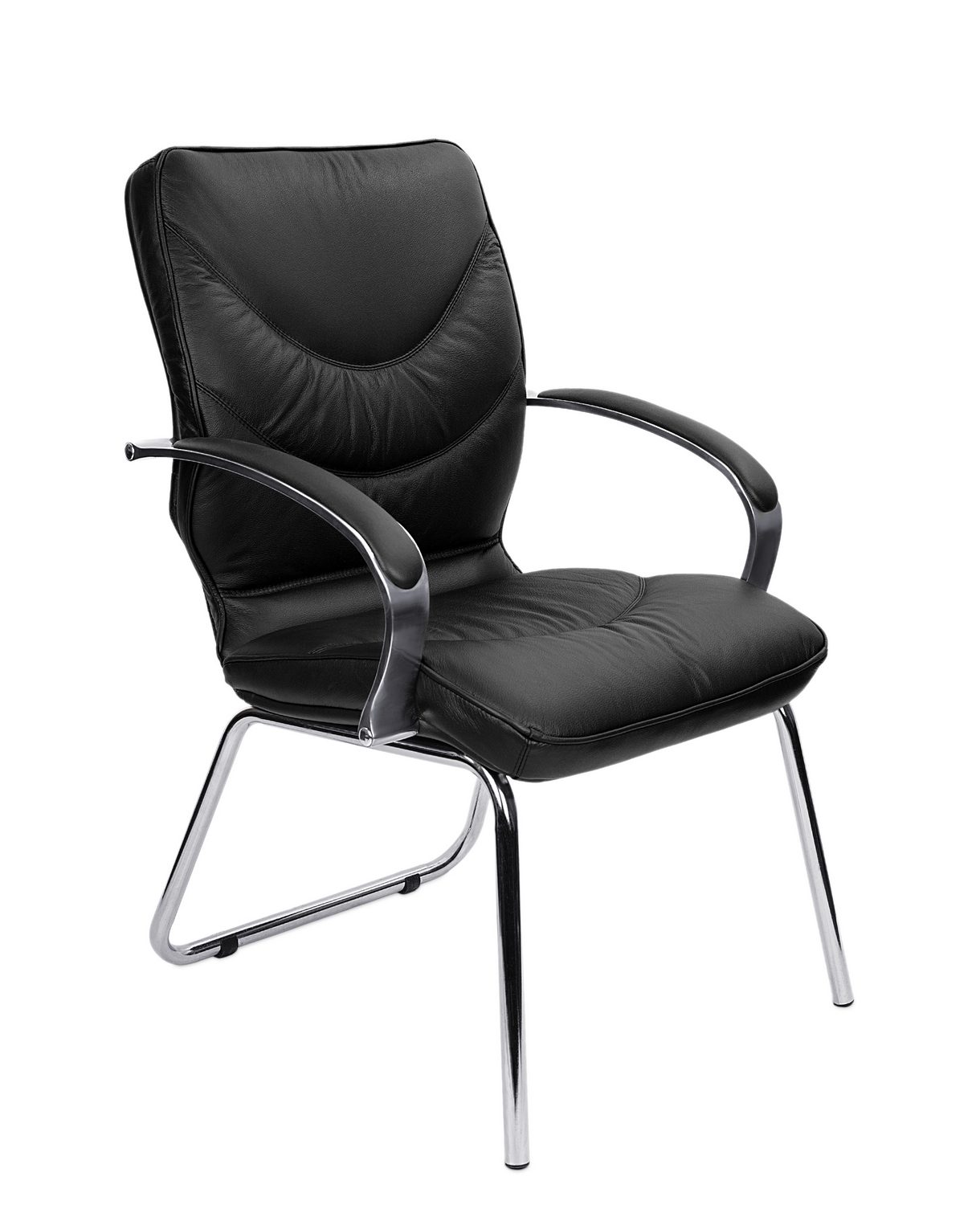 Кресло для посетителей Leeds Chrome D