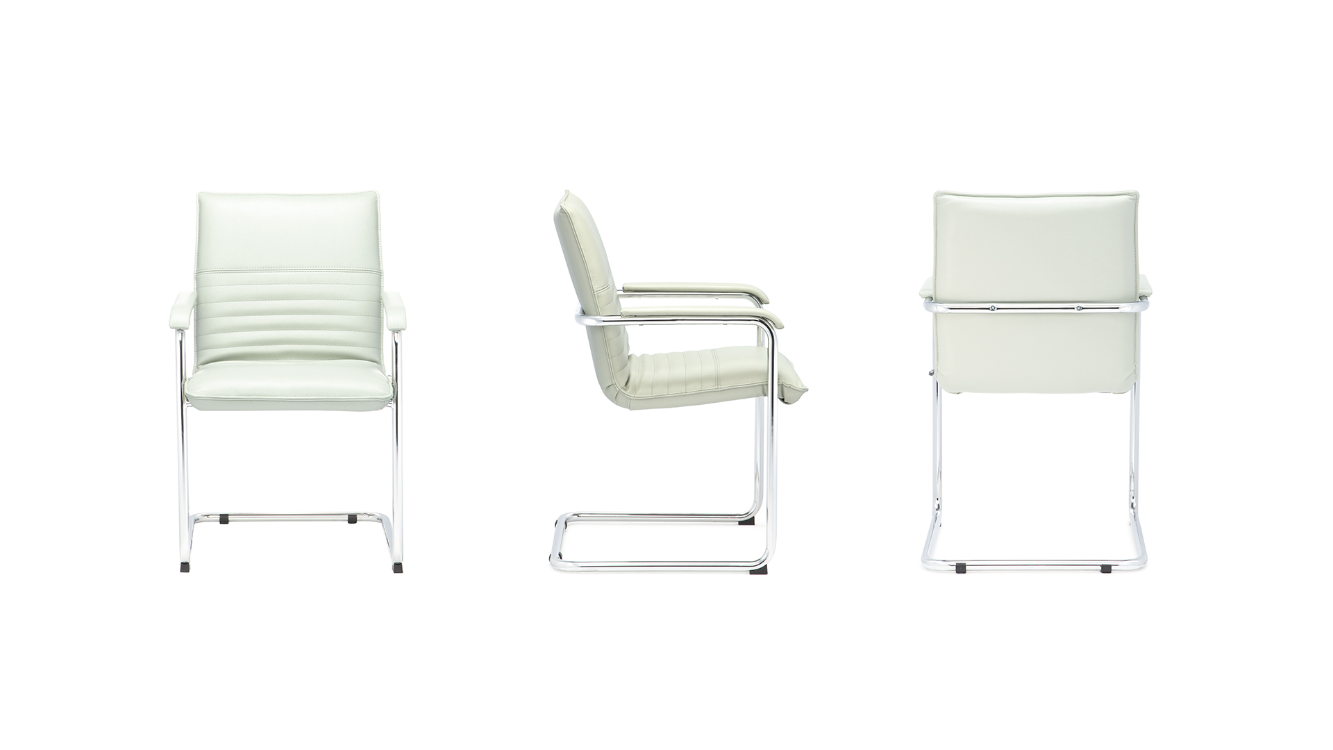 Кресло Sindy с низкой спинкой на полозьях