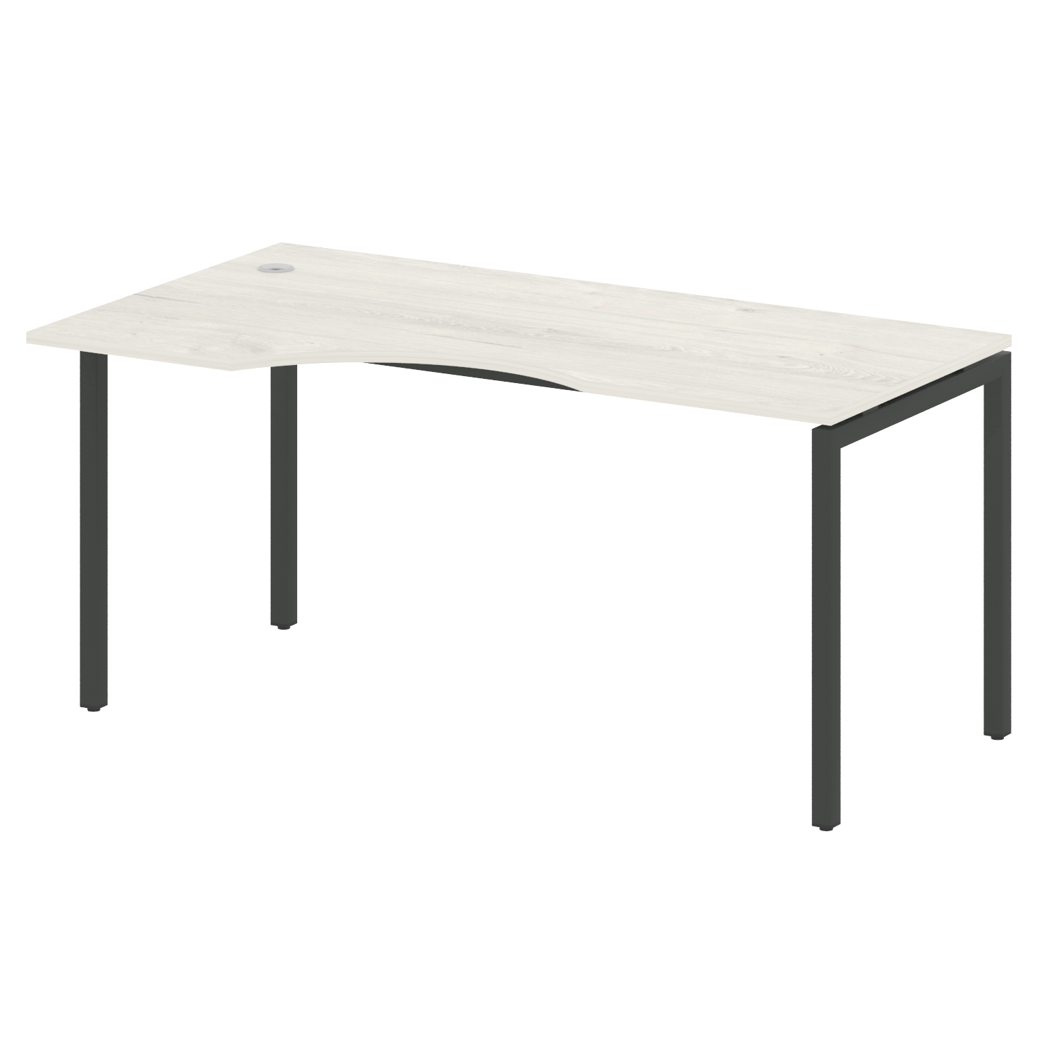 Metal System Quattro Стол криволинейный левый на П-образном м/к 40БП.СА-1 (L)