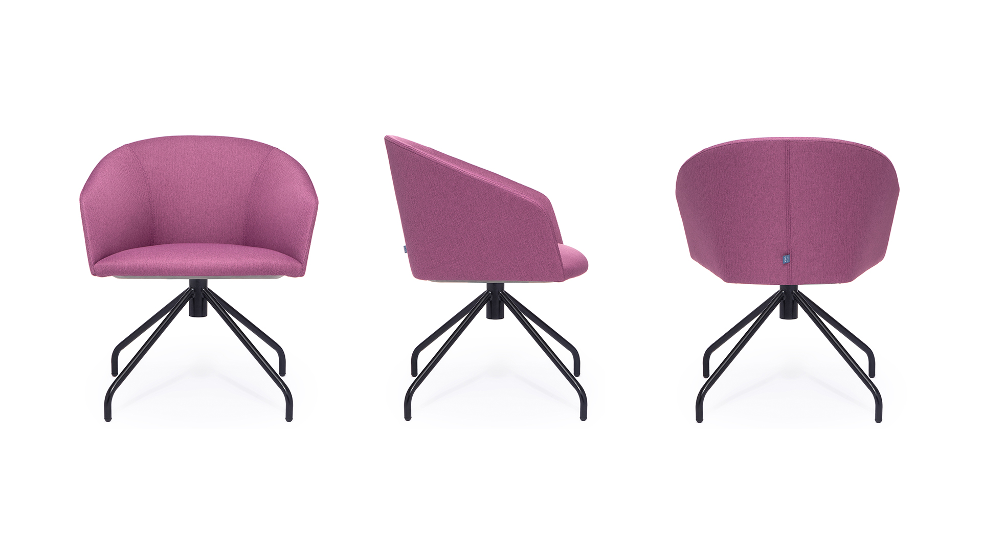 Кресло Charlie на опоре типа «паук»