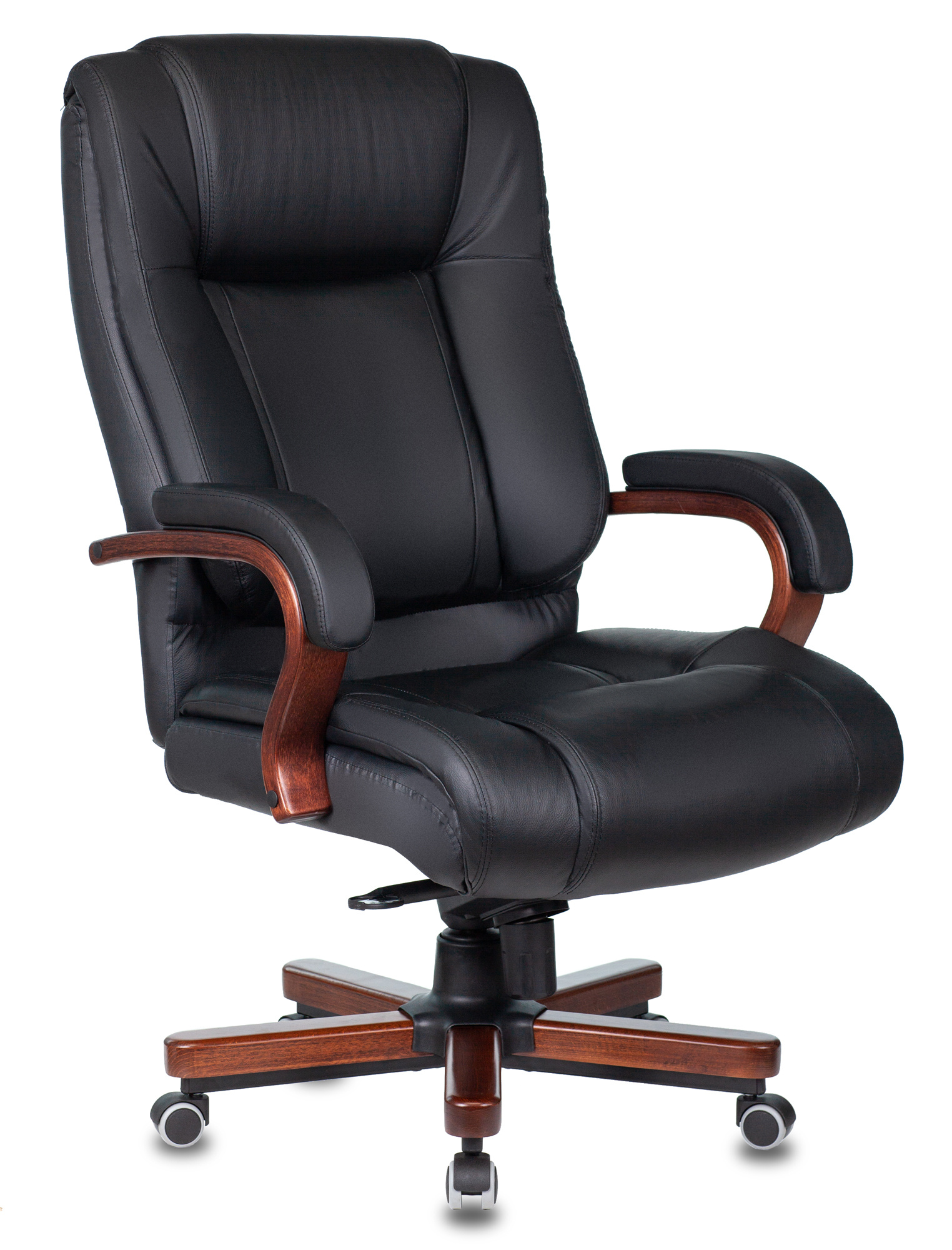 Кресло руководителя Бюрократ T-9925WALNUT