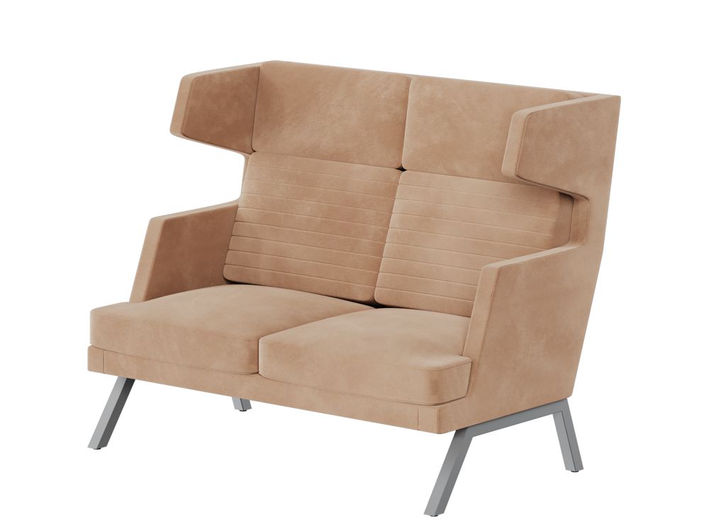 Aldo Диван двухместный высокий ALD-02