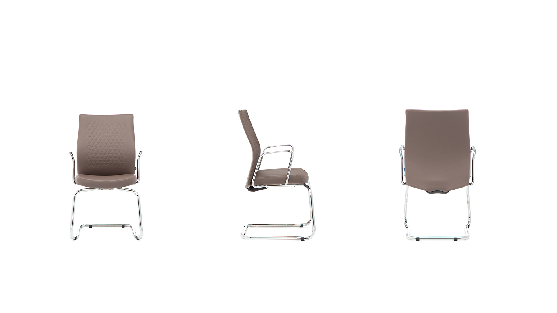 Кресло Eclipse с низкой спинкой на полозьях