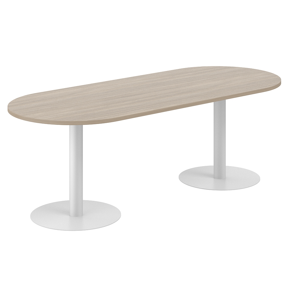 Стол переговорный овальный 2200х900х750 SG.280.DM.GR
