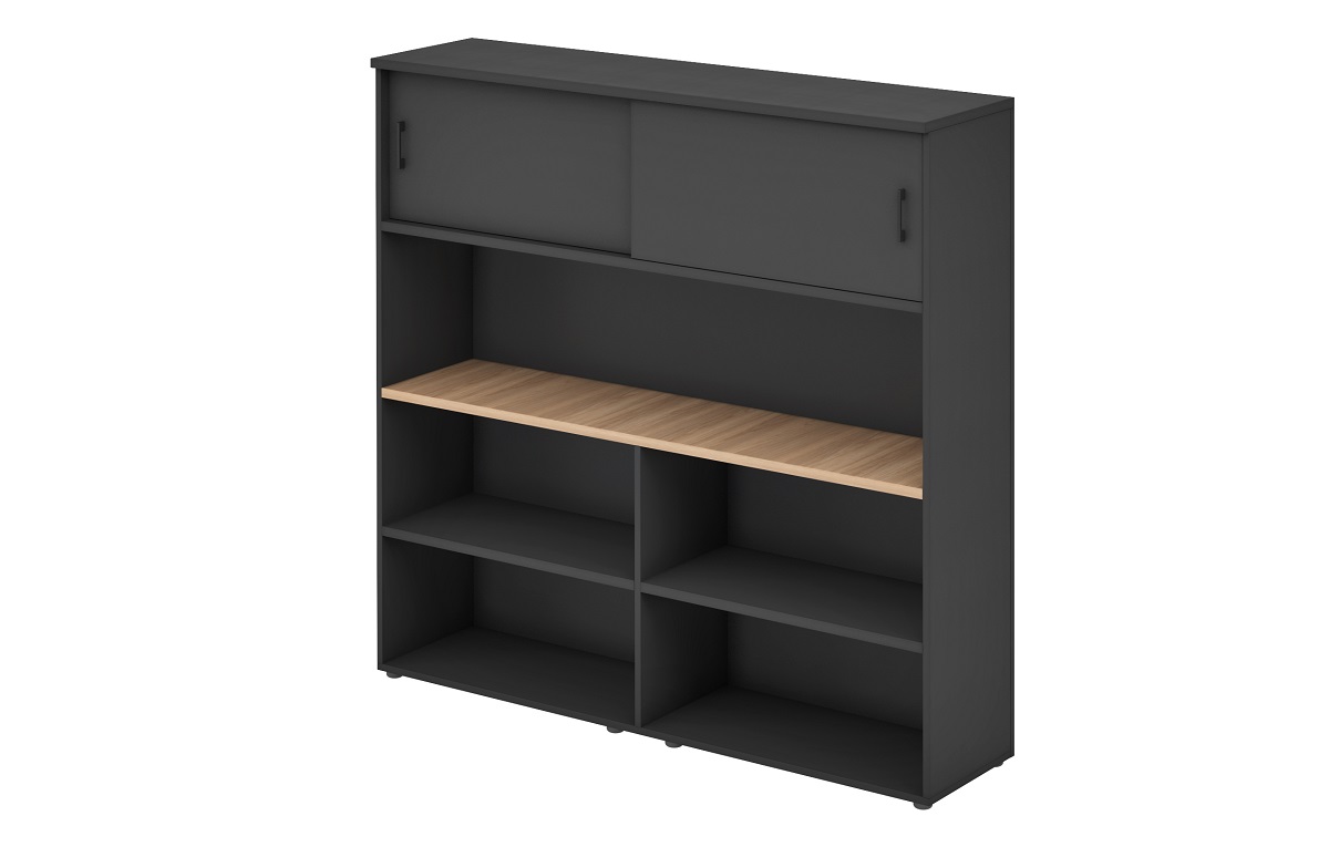 Шкаф-стеллаж разделительный глубиной 420 EVL908