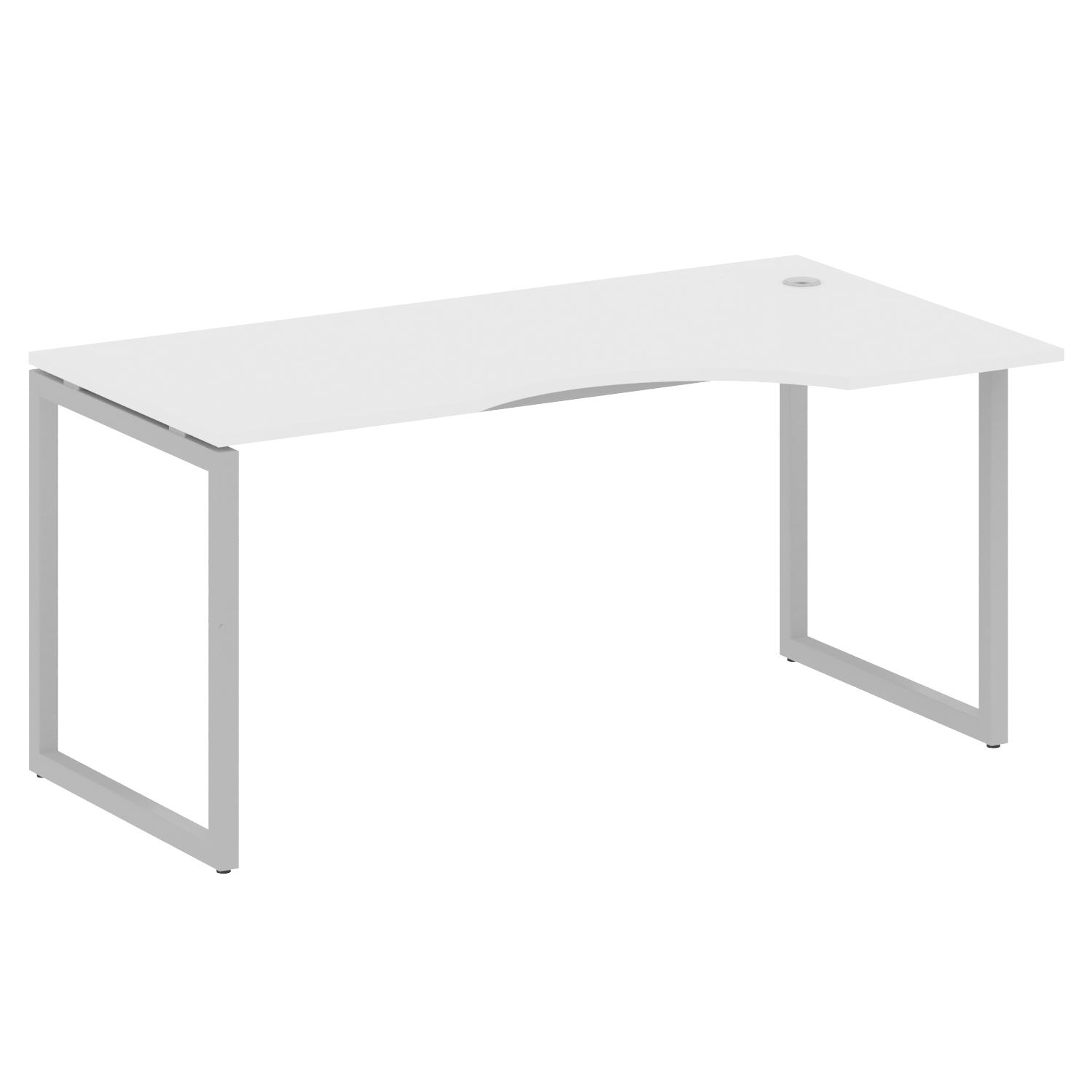 Metal System Quattro Стол криволинейный правый на О-образном м/к 40БО.СА-1 (R)