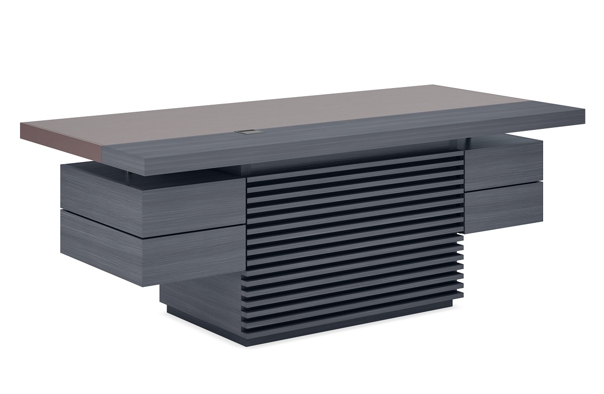 Стол руководителя с рейками AN102