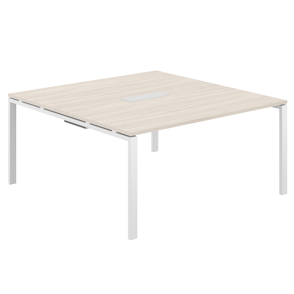 Стол переговорный комбинированный 1600х1638х750 МК60х30 SG.283.OL.63.WH.OL