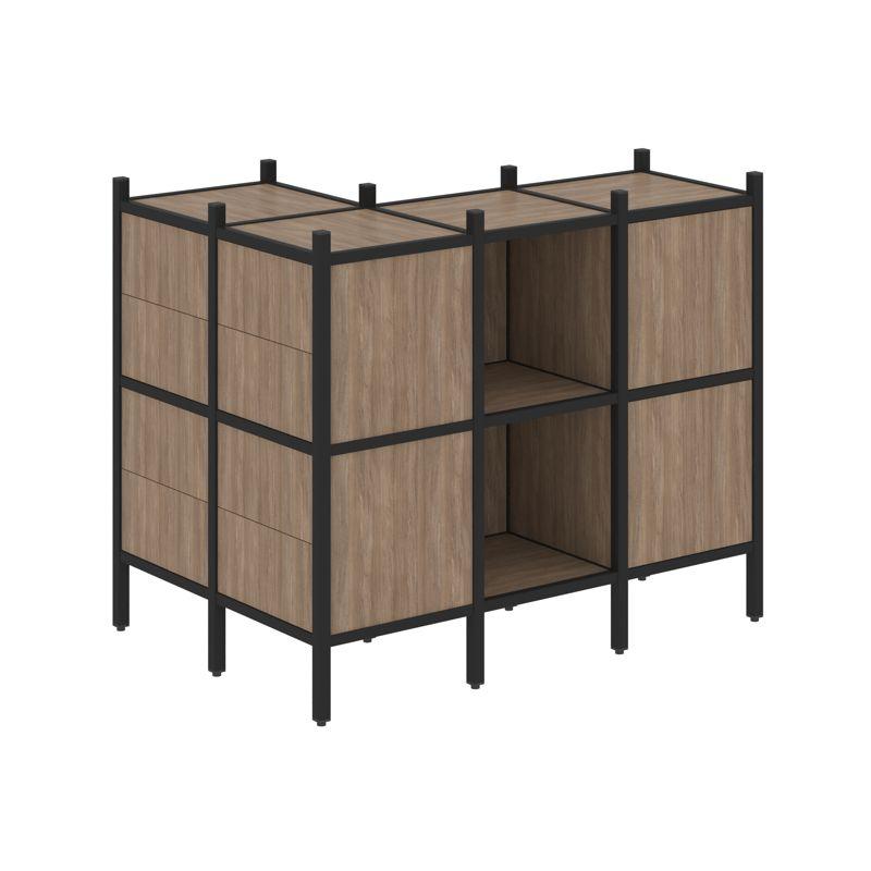 Loft Угловой внешний стеллаж наборный VR.L-51