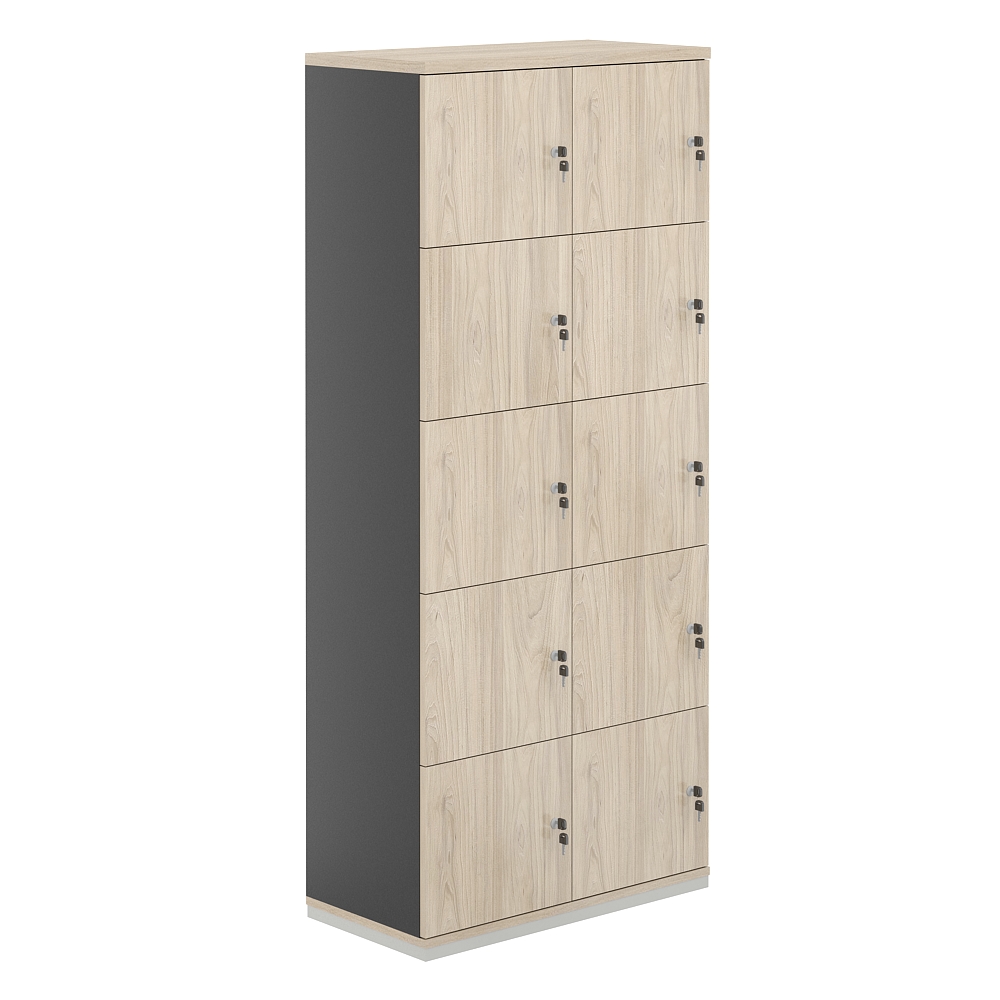 Локер 10 яч 800х400х1833 AG.234.AN.AR.AR