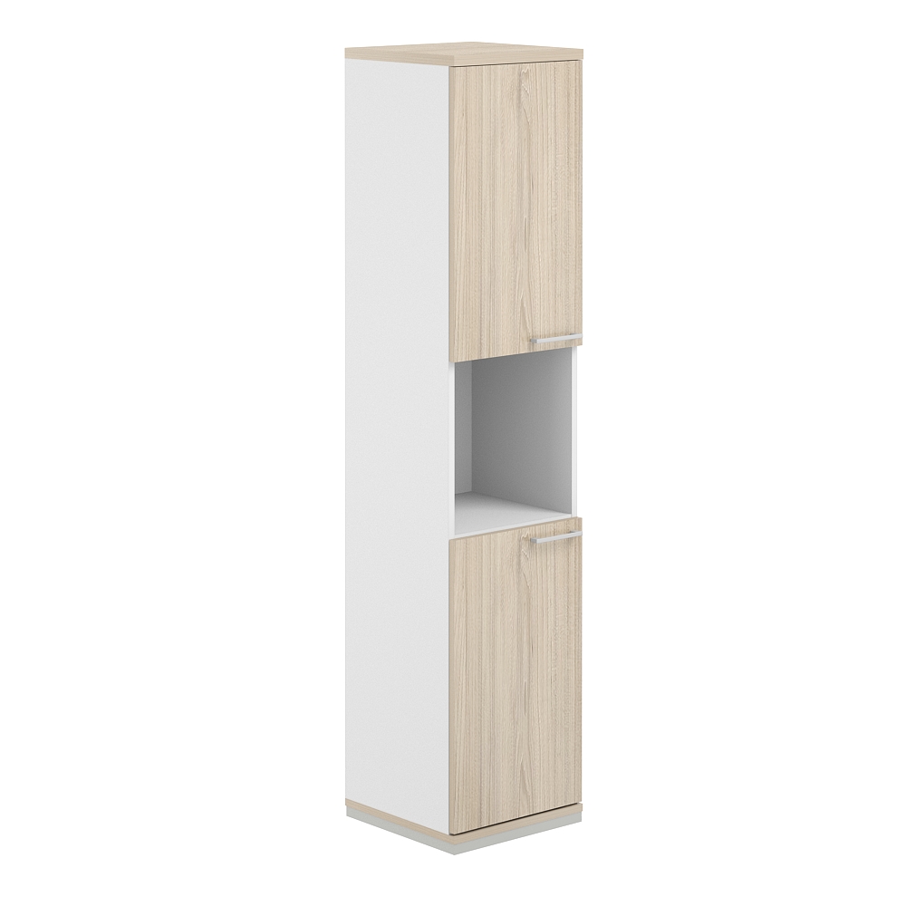 Шкаф 5 ур. 400х400х1833 с нишей AG.219.WH.AR.AR.WH.L