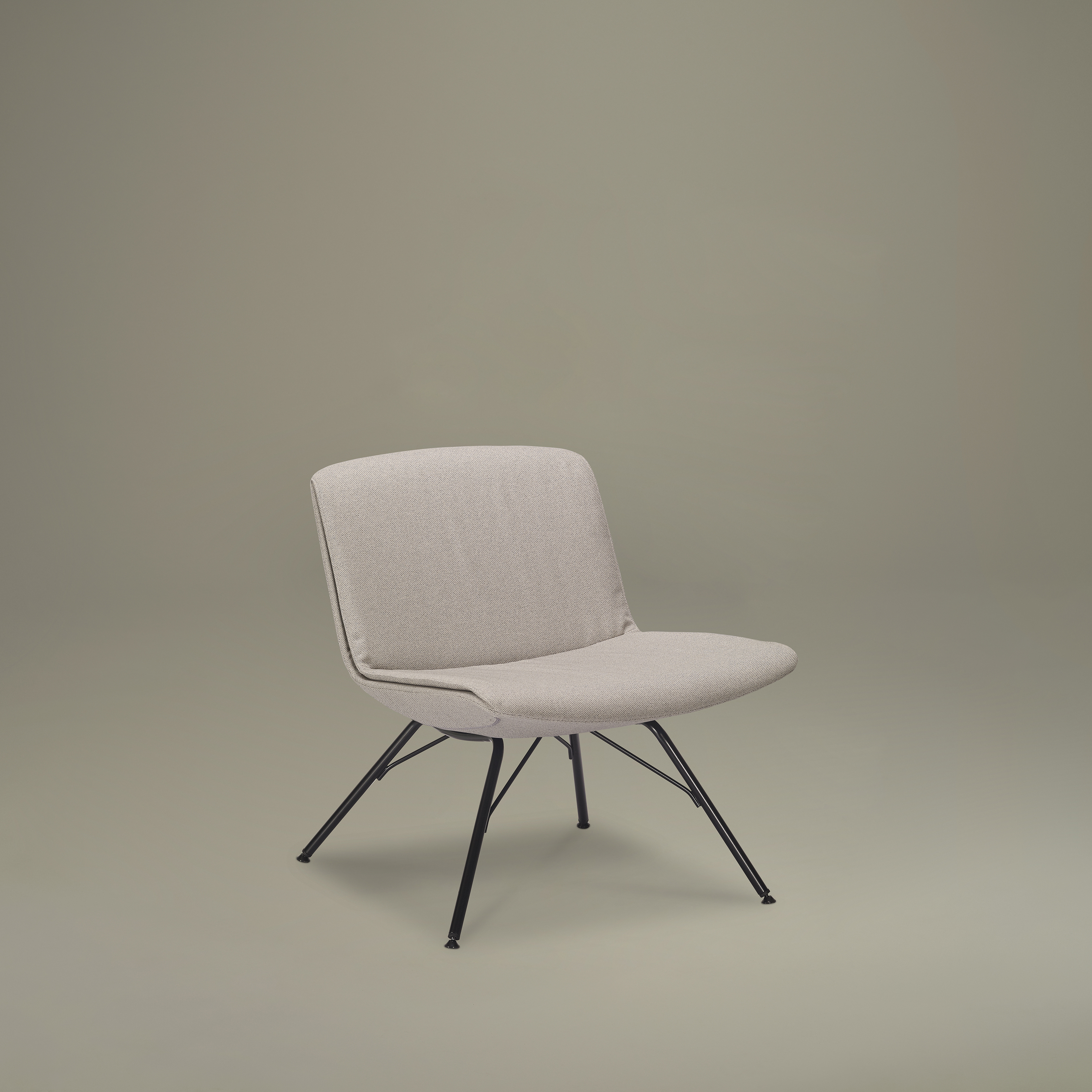 Мягкое кресло Milos Lounge 4-legs armchair