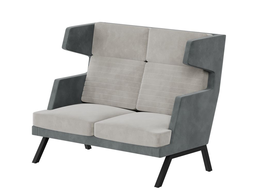 Aldo Диван двухместный высокий ALD-02