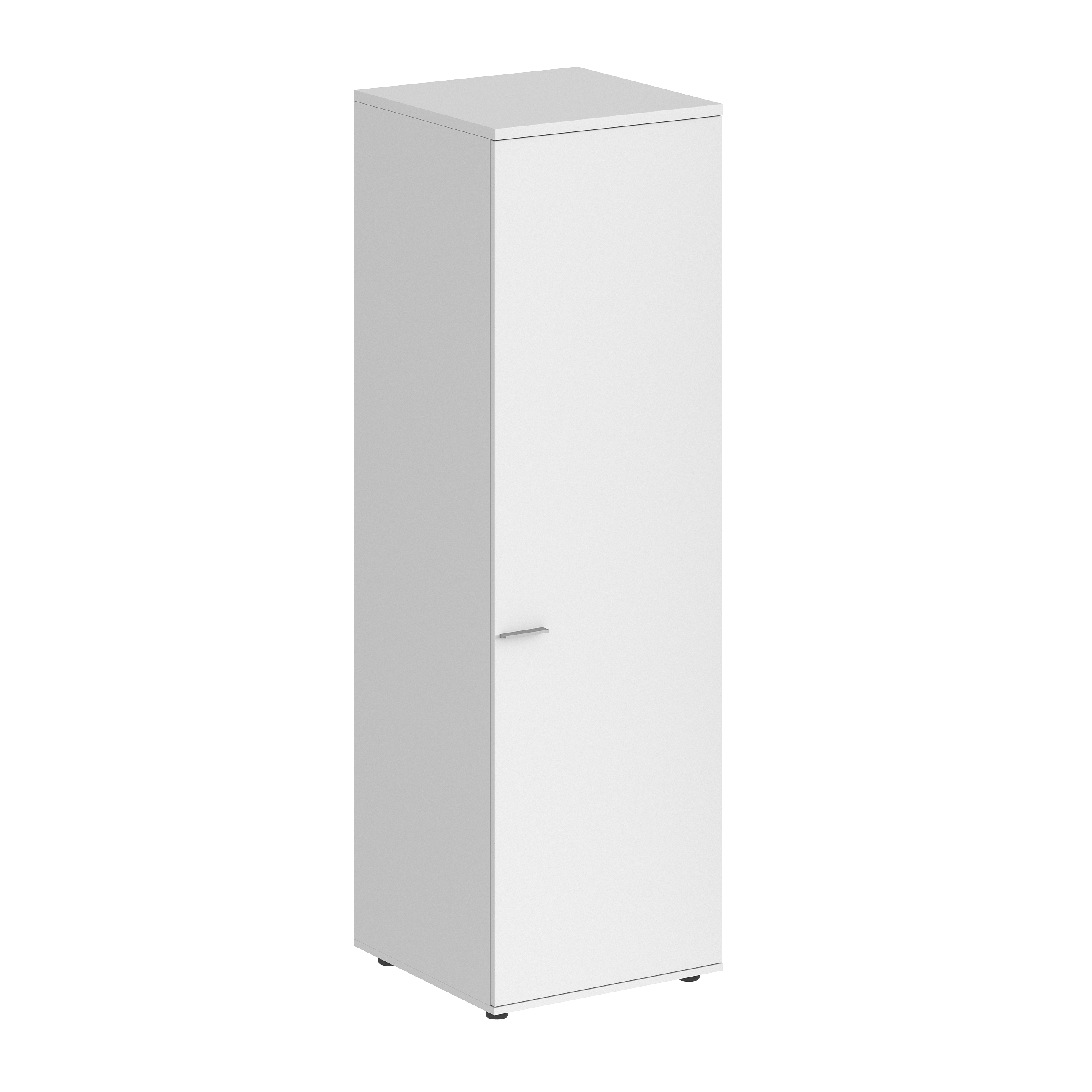 Гардероб 600х600х1955, з.ст ЛДСП 16 мм, правый SG.826.WH.WH.R