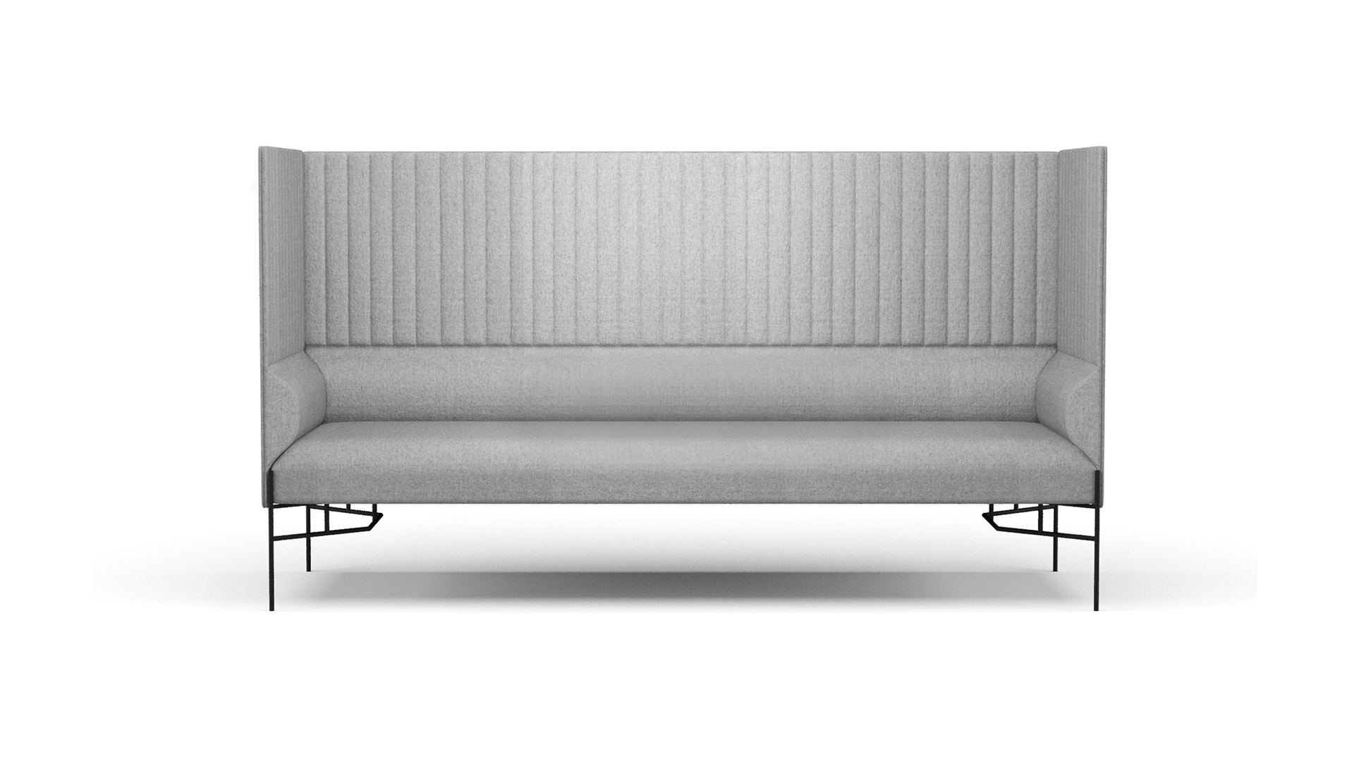 Диван трехместный Toscana с высокой спинкой