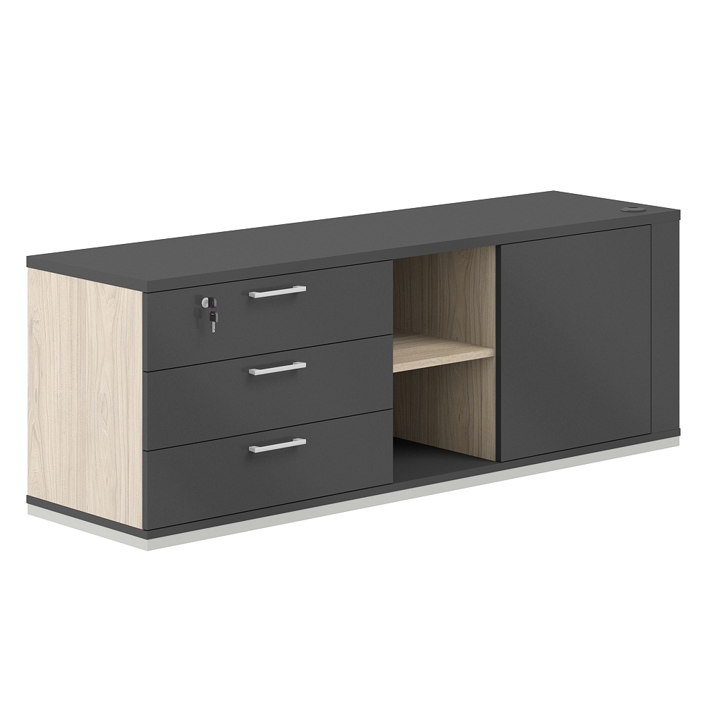 Тумба опорная 1638х450х580, левая AG.295.AR.AN.AN.L