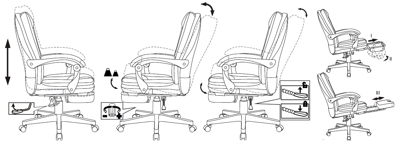 Кресло руководителя Бюрократ CH-868MSG-BF